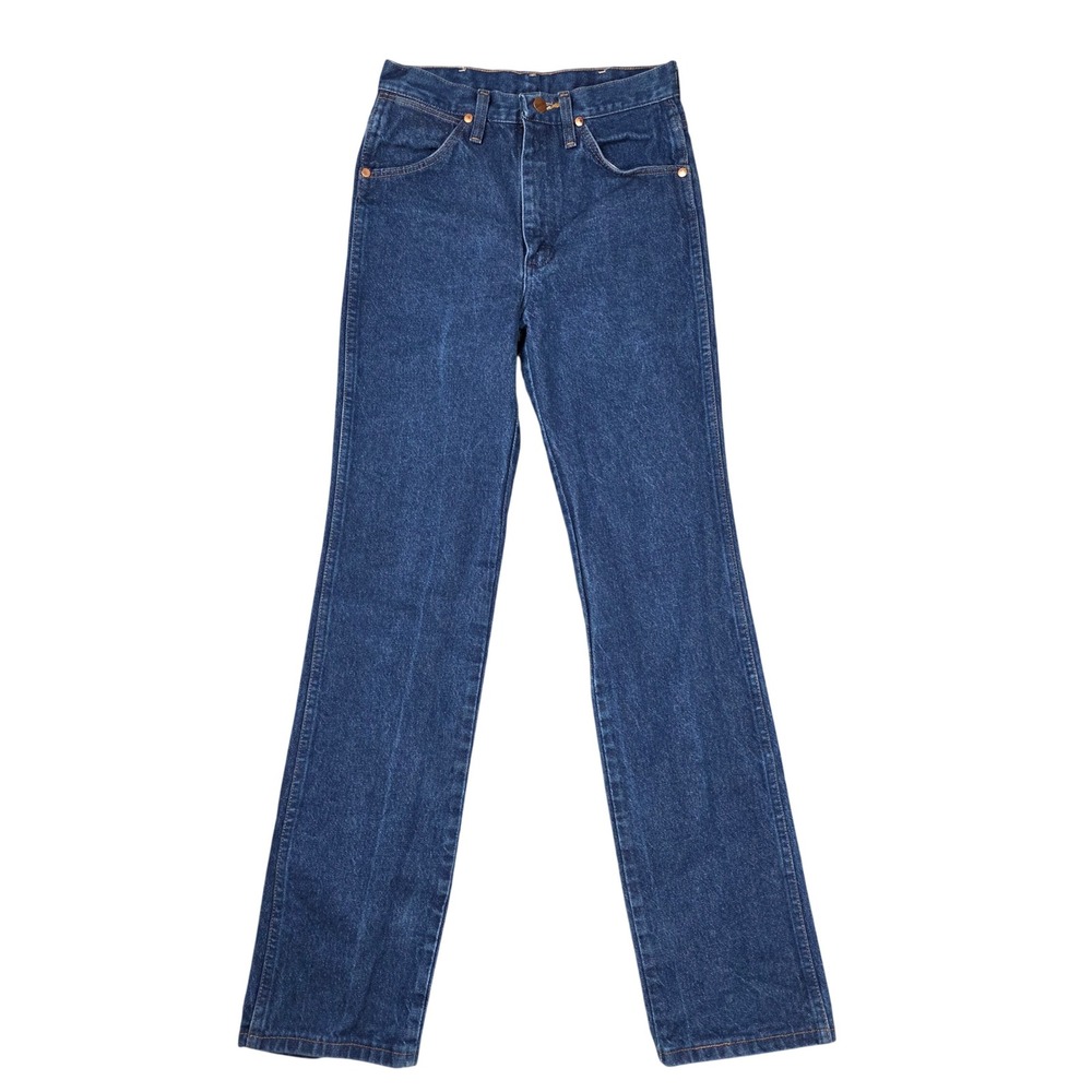 Wrangler 936DEN Slim Fit Cowboy Cut Jeans Mens 28x34 EXCELLENT Cowboy Rugged Raw